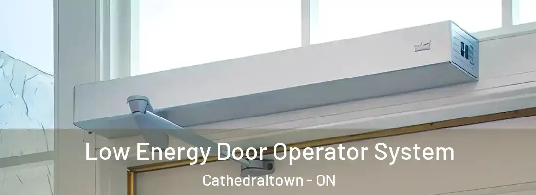  Low Energy Door Operator System Cathedraltown - ON