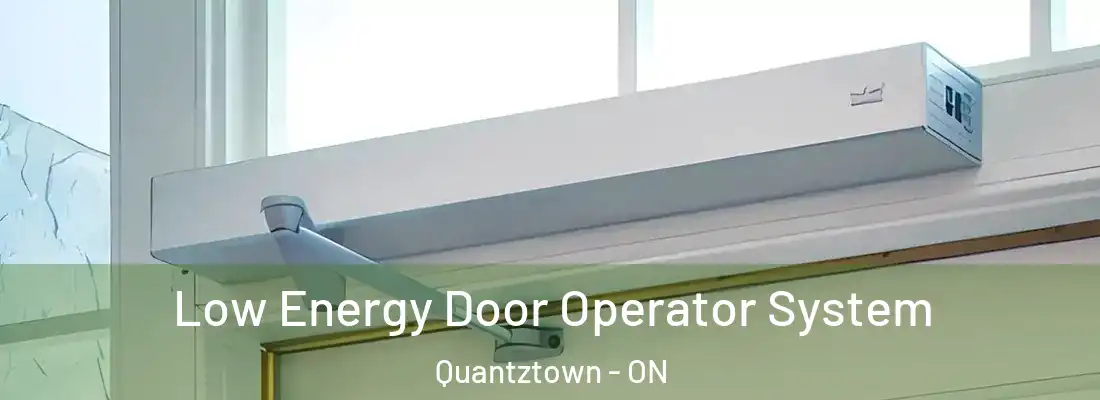  Low Energy Door Operator System Quantztown - ON