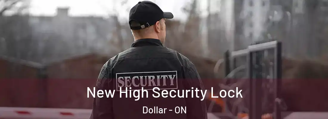  New High Security Lock Dollar - ON