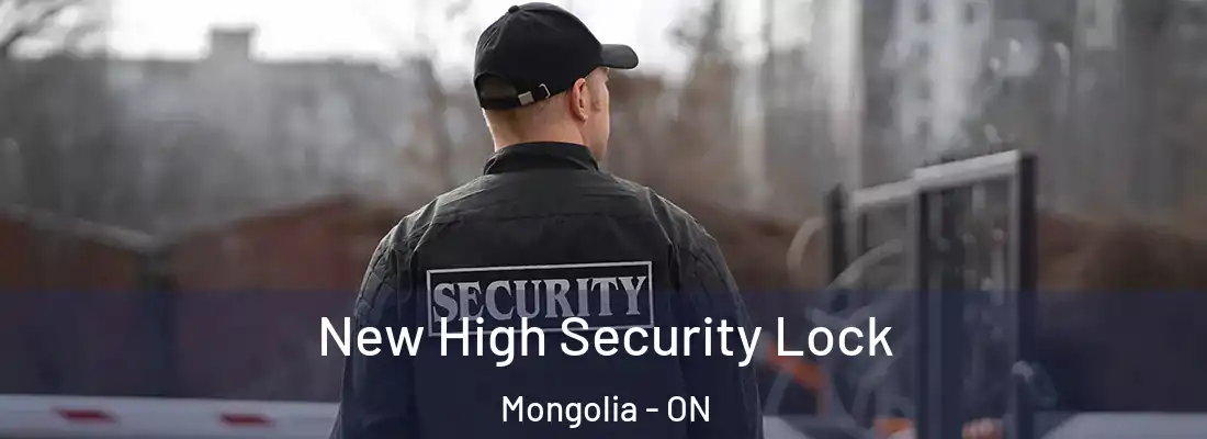  New High Security Lock Mongolia - ON