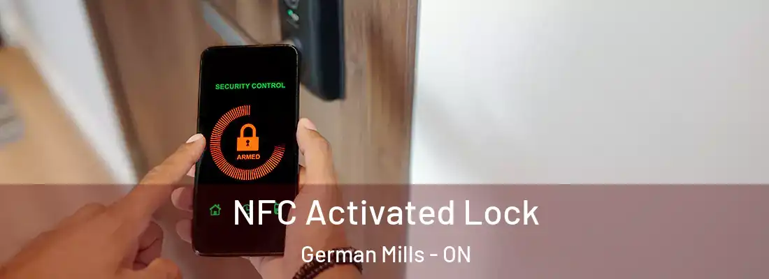  NFC Activated Lock German Mills - ON