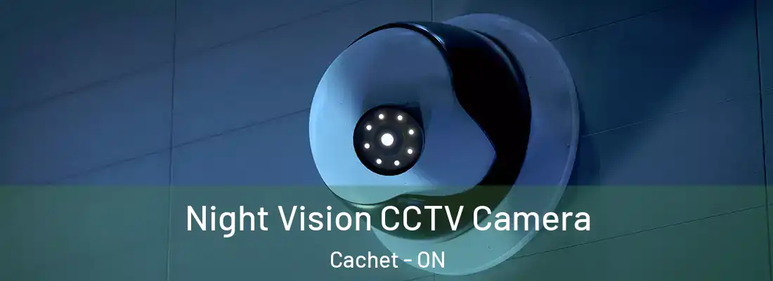 Night Vision CCTV Camera Cachet - ON