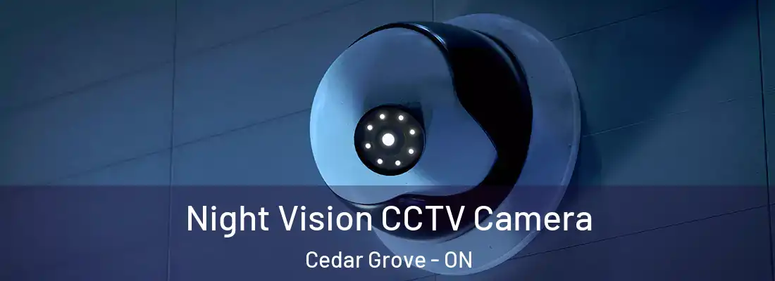  Night Vision CCTV Camera Cedar Grove - ON