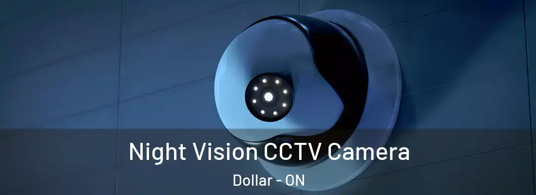  Night Vision CCTV Camera Dollar - ON