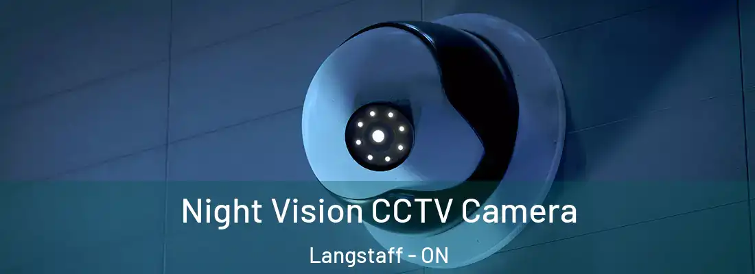  Night Vision CCTV Camera Langstaff - ON