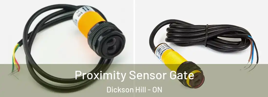  Proximity Sensor Gate Dickson Hill - ON