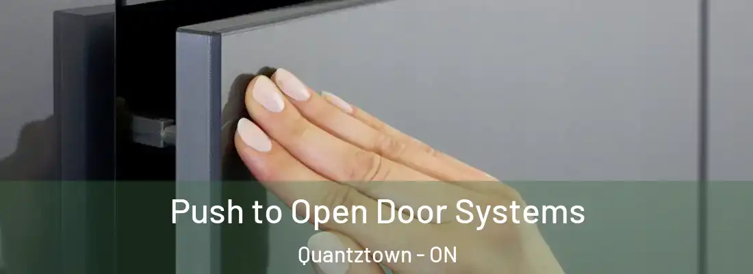  Push to Open Door Systems Quantztown - ON