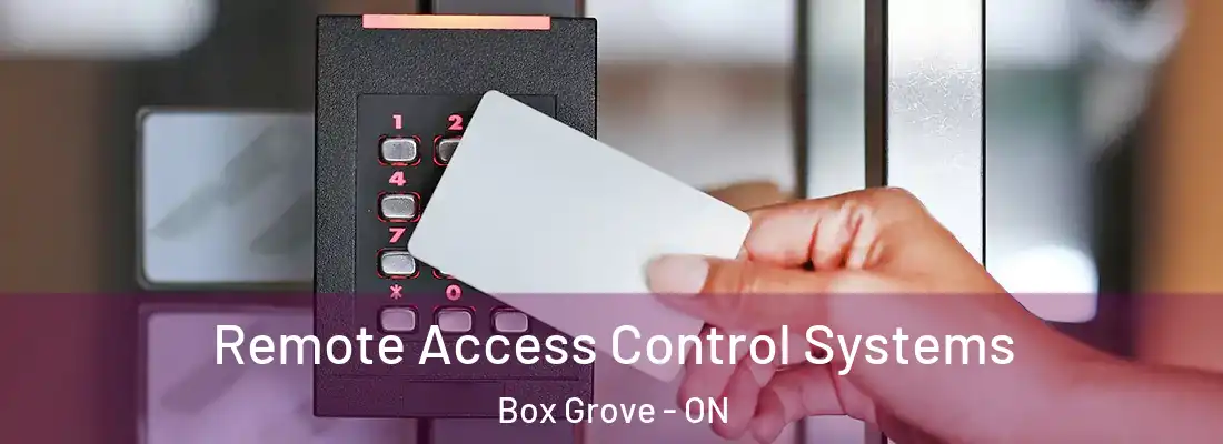  Remote Access Control Systems Box Grove - ON