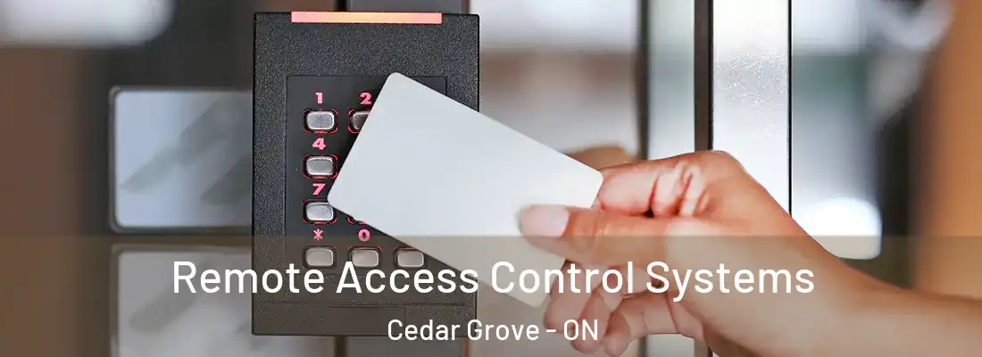  Remote Access Control Systems Cedar Grove - ON