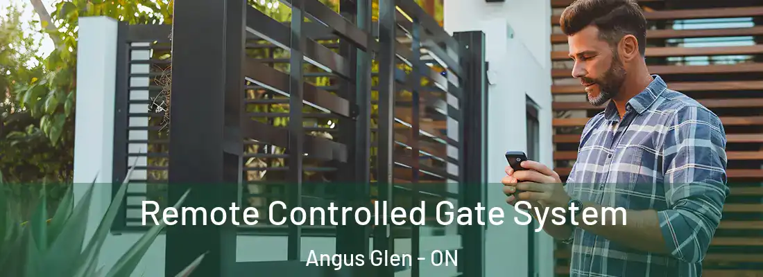  Remote Controlled Gate System Angus Glen - ON