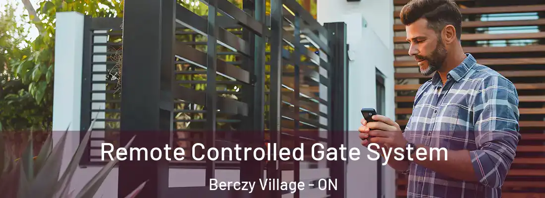  Remote Controlled Gate System Berczy Village - ON