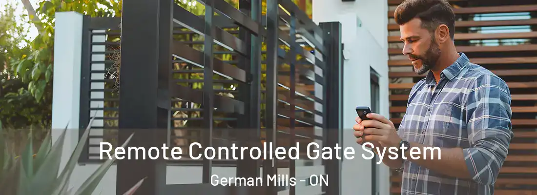  Remote Controlled Gate System German Mills - ON