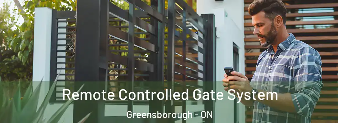  Remote Controlled Gate System Greensborough - ON