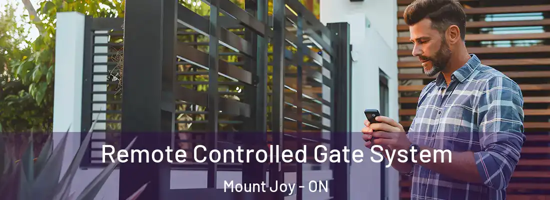  Remote Controlled Gate System Mount Joy - ON