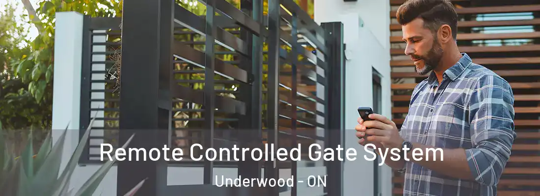 Remote Controlled Gate System Underwood - ON