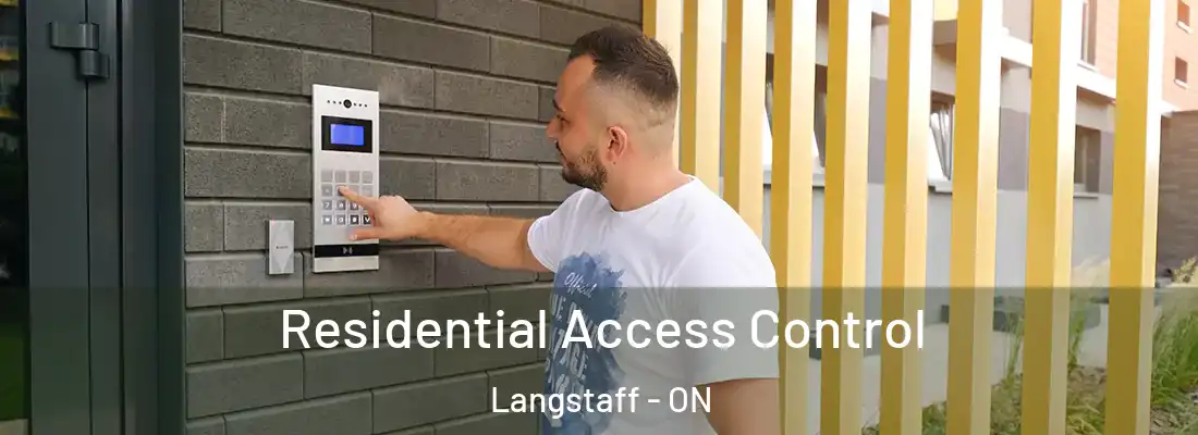  Residential Access Control Langstaff - ON