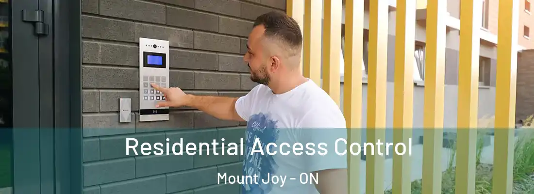  Residential Access Control Mount Joy - ON