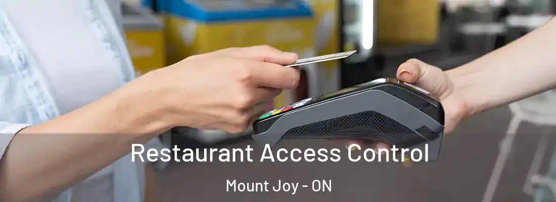  Restaurant Access Control Mount Joy - ON