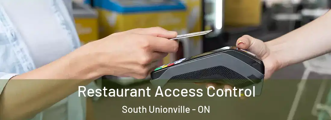  Restaurant Access Control South Unionville - ON