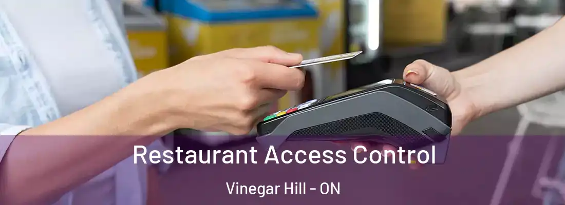  Restaurant Access Control Vinegar Hill - ON