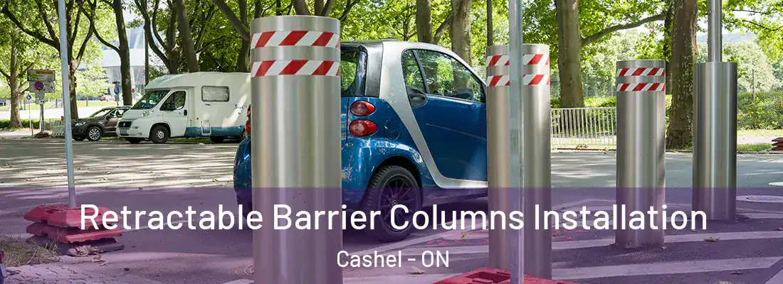  Retractable Barrier Columns Installation Cashel - ON