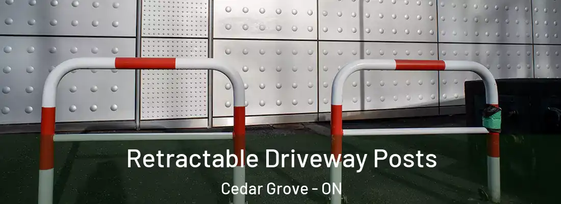  Retractable Driveway Posts Cedar Grove - ON