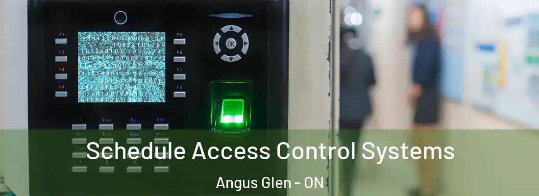  Schedule Access Control Systems Angus Glen - ON