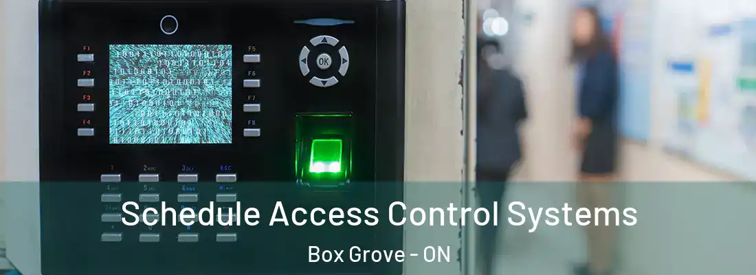  Schedule Access Control Systems Box Grove - ON
