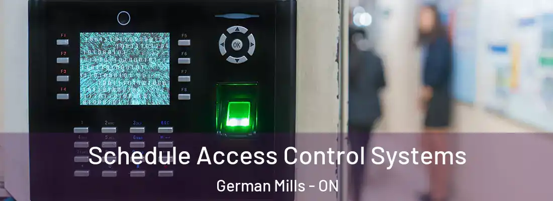  Schedule Access Control Systems German Mills - ON