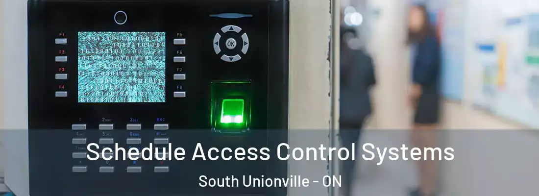 Schedule Access Control Systems South Unionville - ON