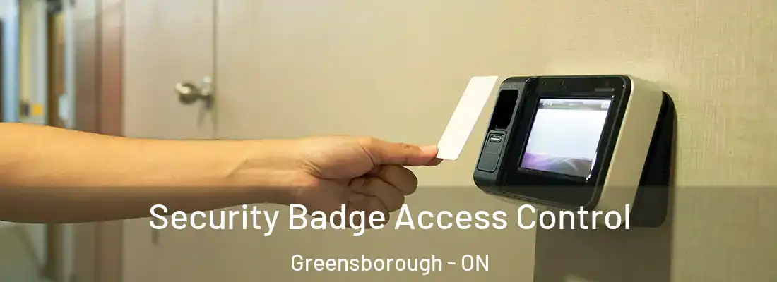  Security Badge Access Control Greensborough - ON