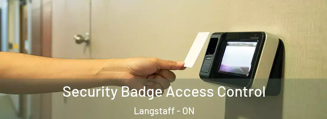  Security Badge Access Control Langstaff - ON