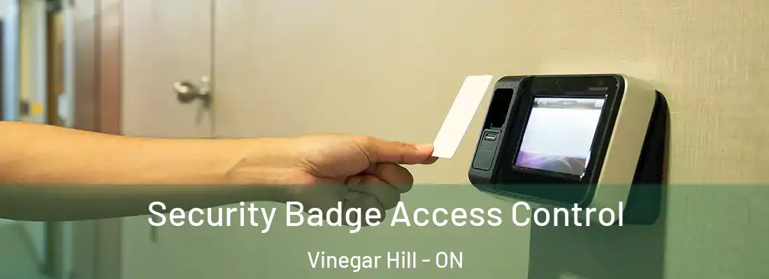  Security Badge Access Control Vinegar Hill - ON