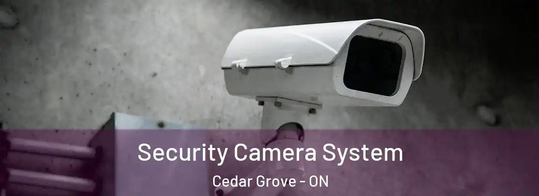  Security Camera System Cedar Grove - ON
