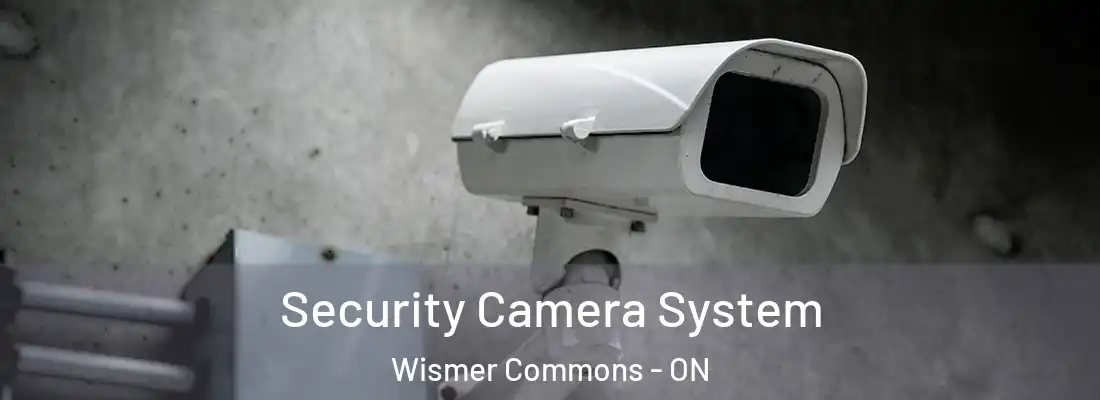  Security Camera System Wismer Commons - ON