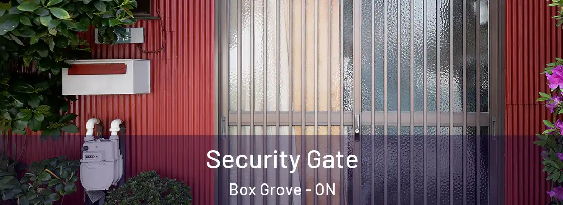  Security Gate Box Grove - ON