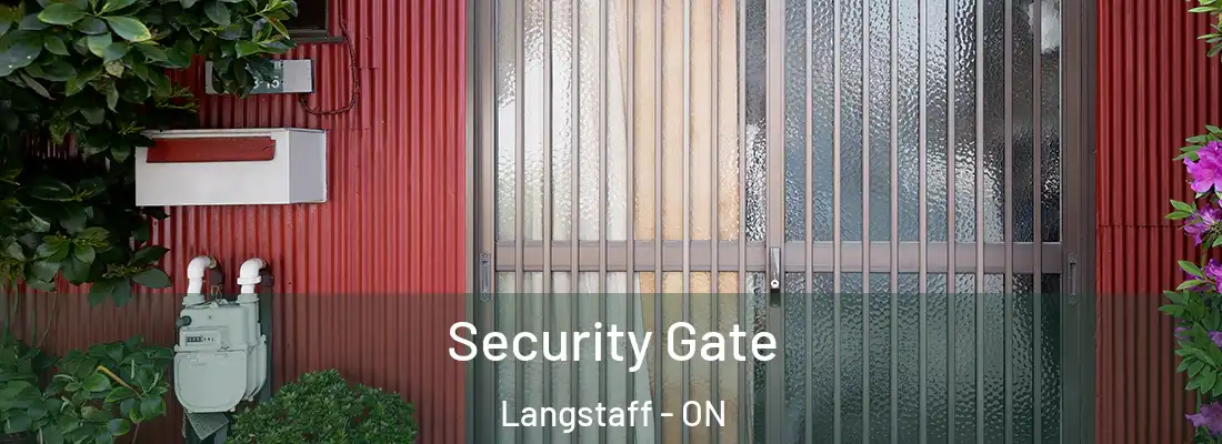  Security Gate Langstaff - ON
