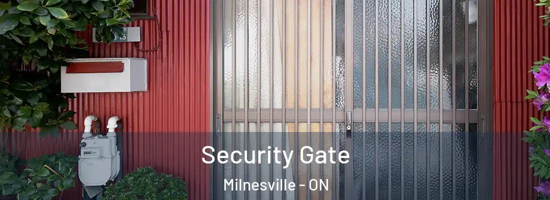  Security Gate Milnesville - ON