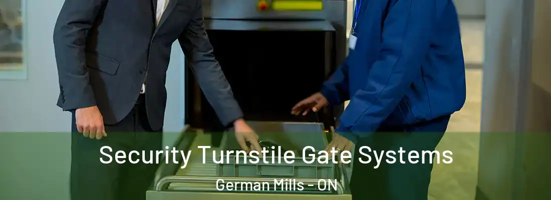  Security Turnstile Gate Systems German Mills - ON
