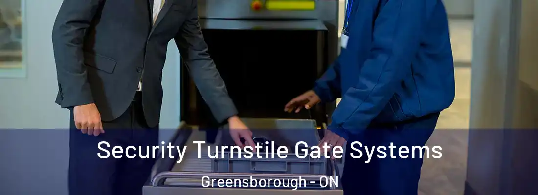  Security Turnstile Gate Systems Greensborough - ON