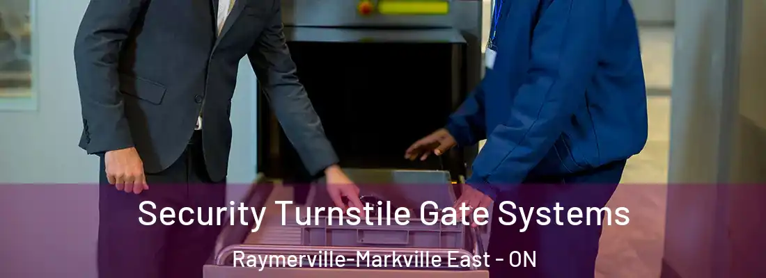 Security Turnstile Gate Systems Raymerville-Markville East - ON