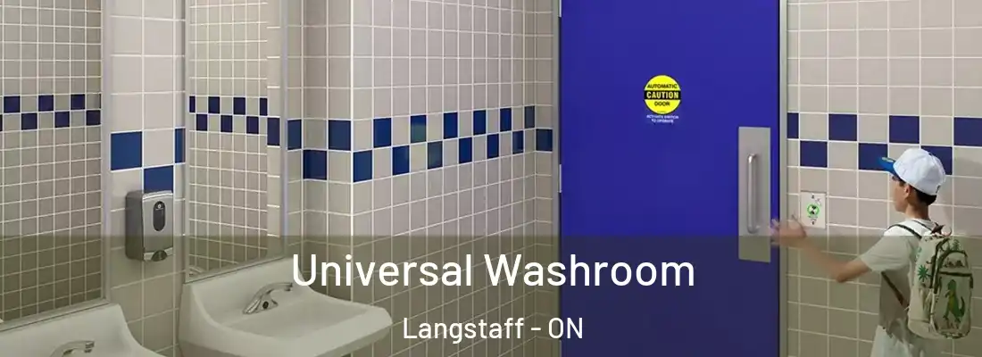  Universal Washroom Langstaff - ON