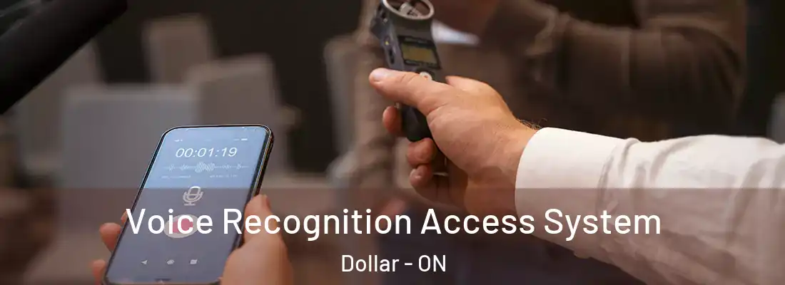  Voice Recognition Access System Dollar - ON