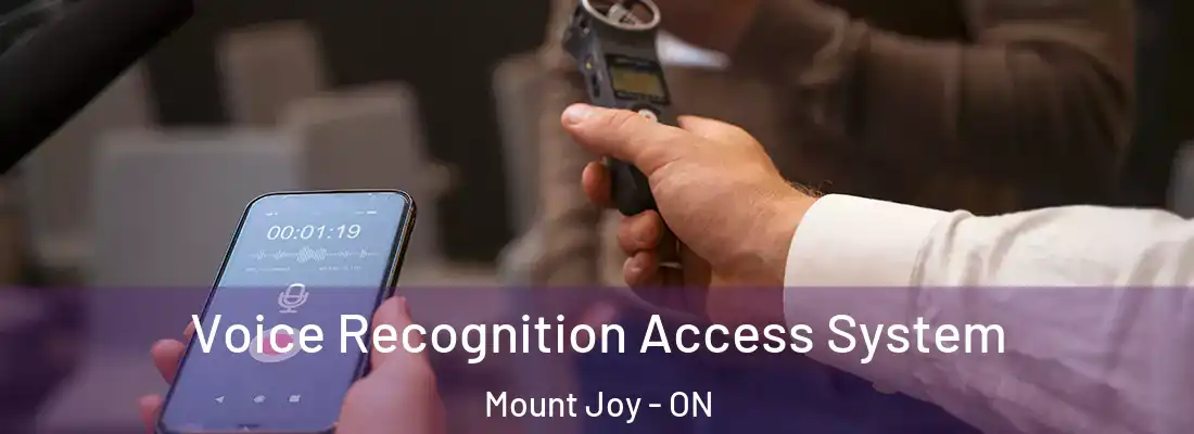  Voice Recognition Access System Mount Joy - ON