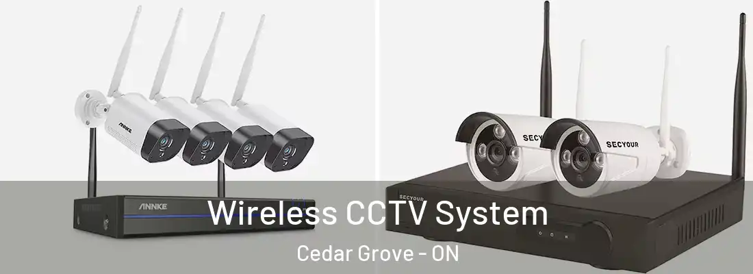  Wireless CCTV System Cedar Grove - ON