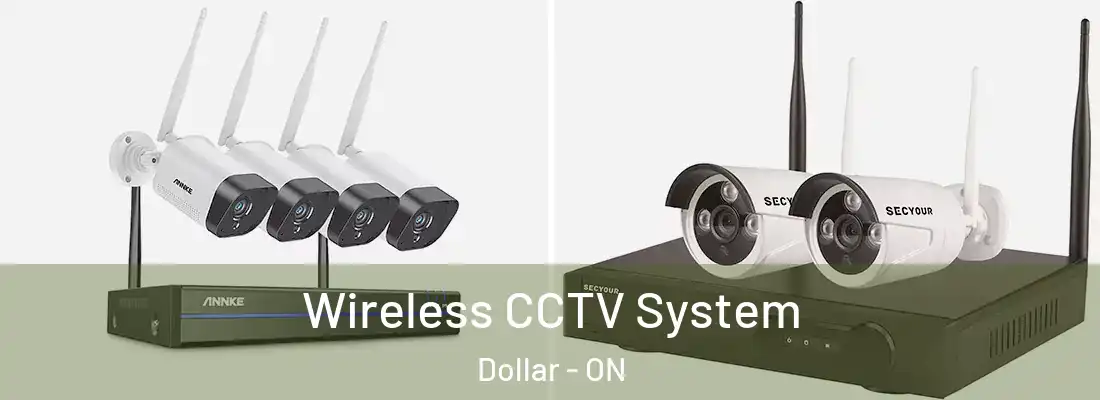  Wireless CCTV System Dollar - ON