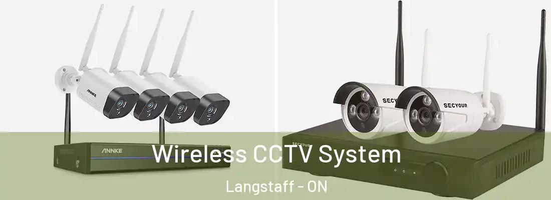  Wireless CCTV System Langstaff - ON