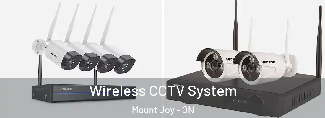  Wireless CCTV System Mount Joy - ON