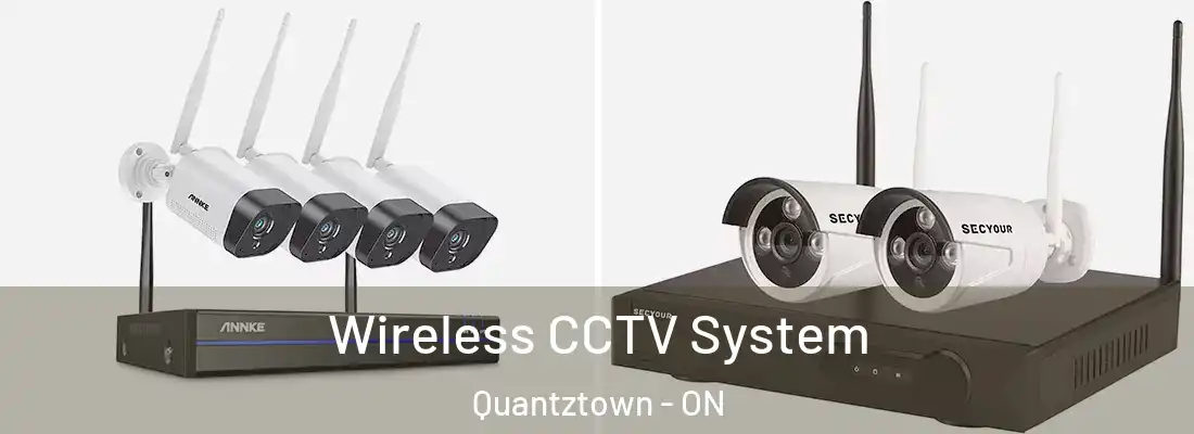  Wireless CCTV System Quantztown - ON